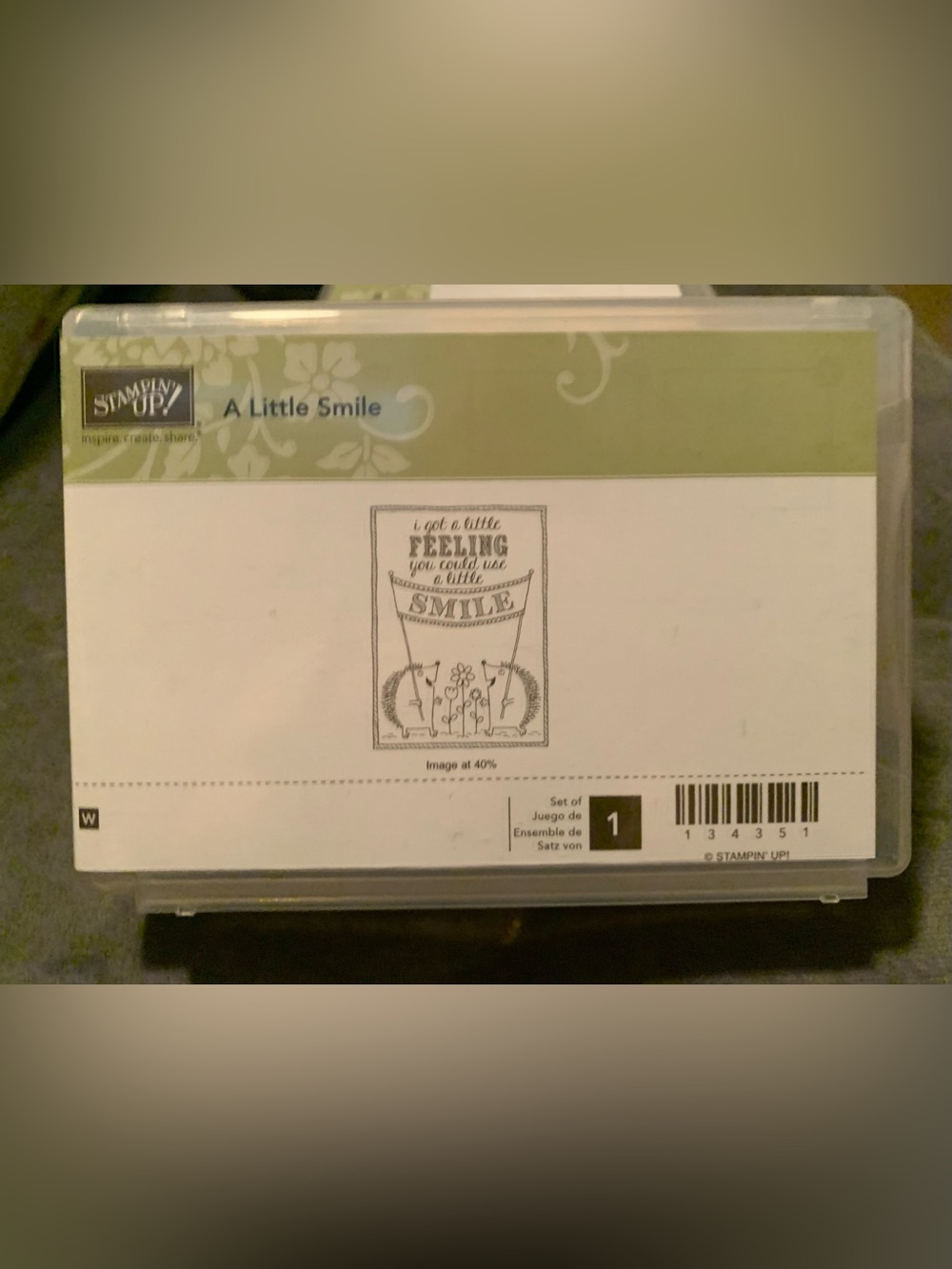 Stampin' Up! 'A Little Smile' Stamp